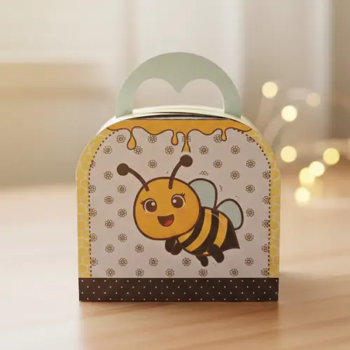 Caixa Maletinha Personalizada - Abelhinha