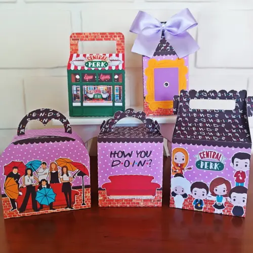 Kit 20 Caixinhas Personalizadas - Friends