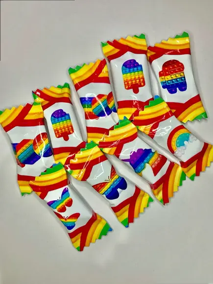 100 Balas Personalizadas - Pop It