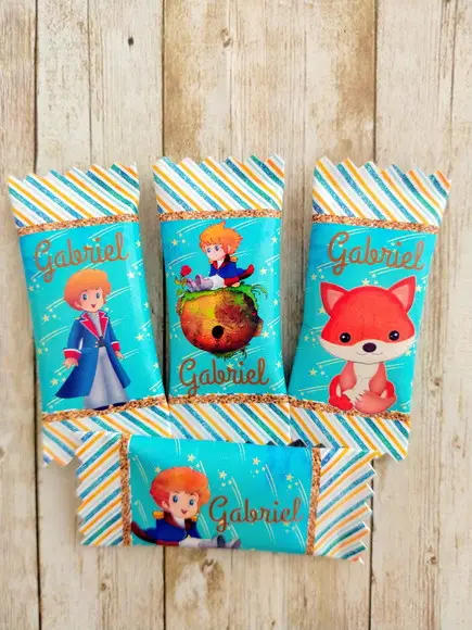 100 Balas Personalizadas - o Pequeno Príncipe