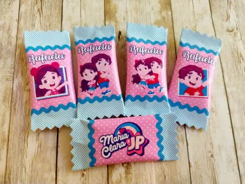 100 Balas Personalizadas - Maria Clara e Jp