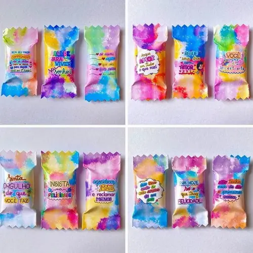 100 Balas Personalizadas - Frases Motivacionais