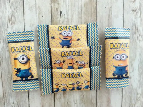 100 Balas Personalizadas - Minions