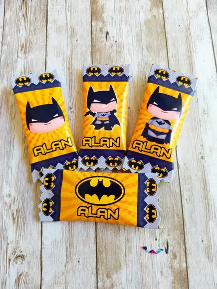 100 Balas Personalizadas - Batman