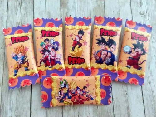 100 Balas Personalizadas - Dragon Ball