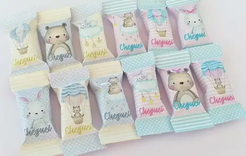 100 Balas Personalizadas - Maternidade