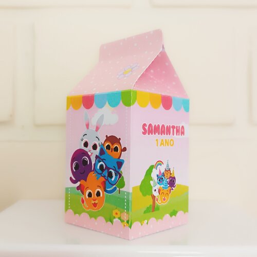 Caixinha Milk Personalizada - Bolofofos