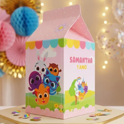 Caixinha Milk Personalizada - Bolofofos