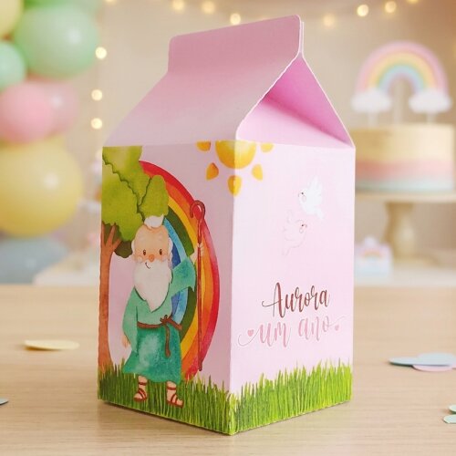 Caixinha Milk Personalizada - Arca de Noé