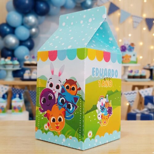 Caixinha Milk Personalizada - Bolofofos