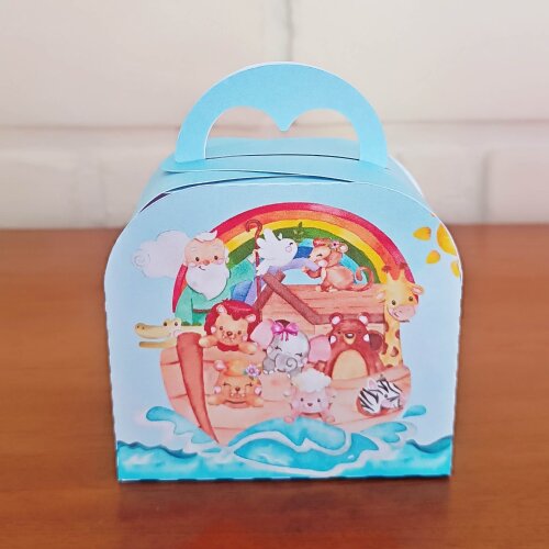 Kit Festa Caixinhas Personalizadas - Arca de Noé