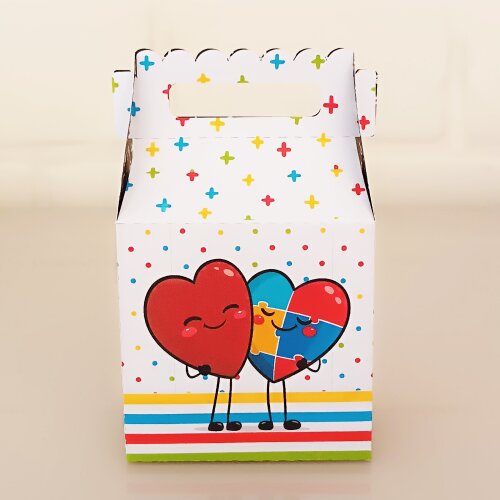 Kit Festa Caixinhas Personalizadas - Autismo Abril Azul