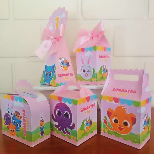 Kit Festa Caixinhas Personalizadas - Bolofofos