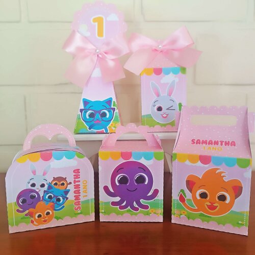 Kit Festa Caixinhas Personalizadas - Bolofofos