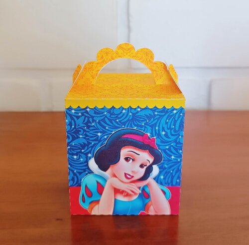 Kit Festa Caixinhas Personalizadas - Branca de Neve