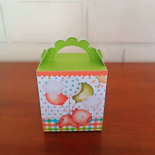 Kit Festa Caixinhas Personalizadas - Capivara Aquarela