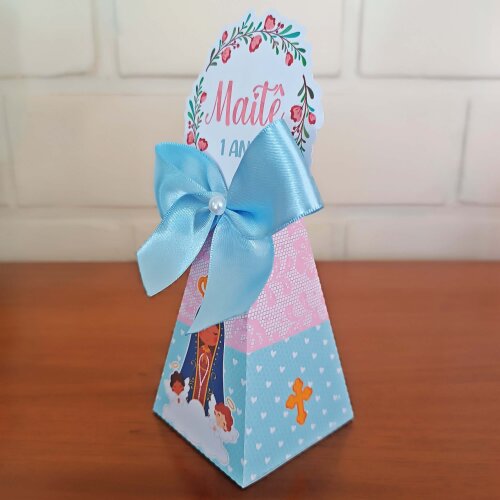 Kit Festa Caixinhas Personalizadas - Nossa Senhora de Aparecida