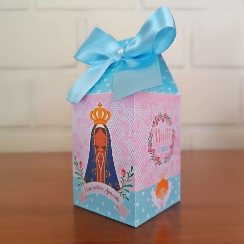 Kit Festa Caixinhas Personalizadas - Nossa Senhora de Aparecida