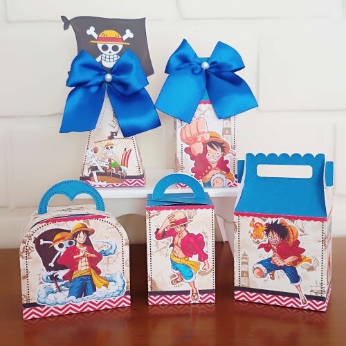 Kit Festa Caixinhas Personalizadas - One Piece