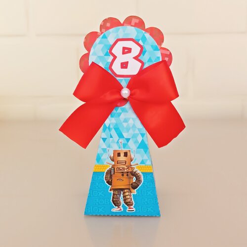 Kit Festa Caixinhas Personalizadas - Roblox