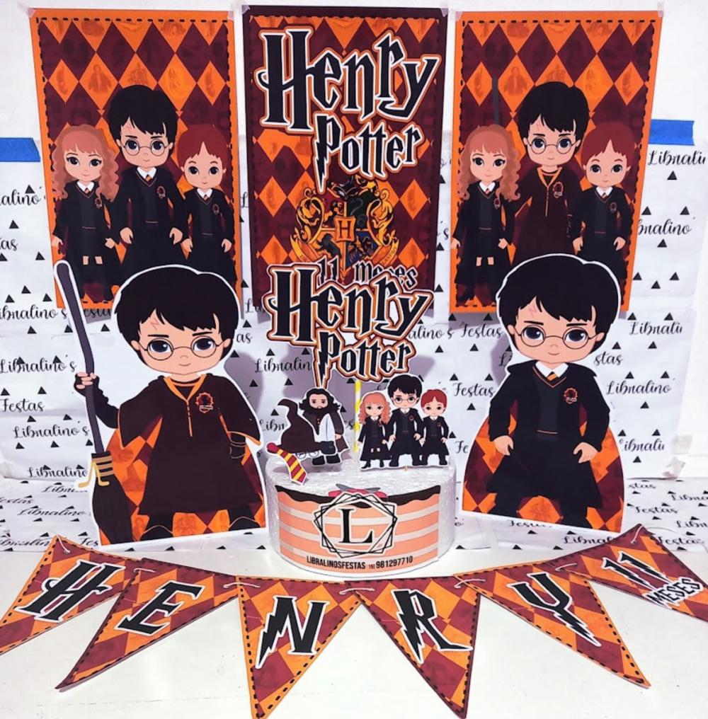 Kit só um bolinho Harry Potter Cute
