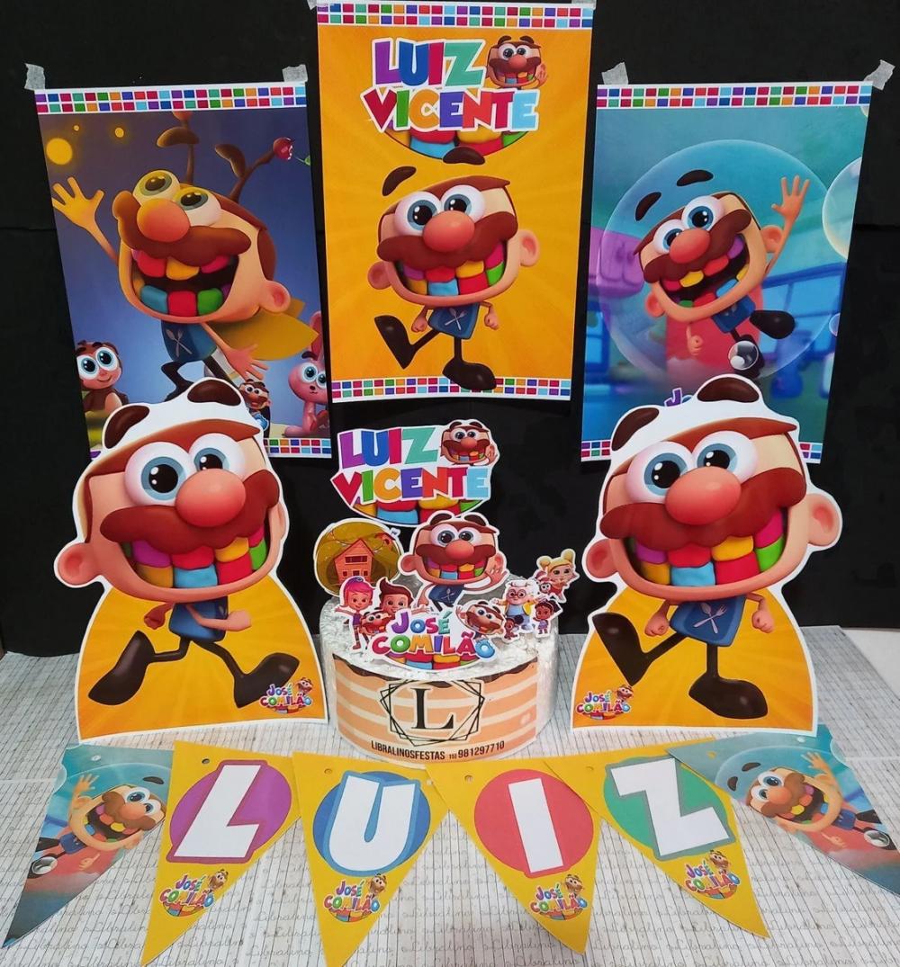 Kit só um bolinho José comilão (totoy)
