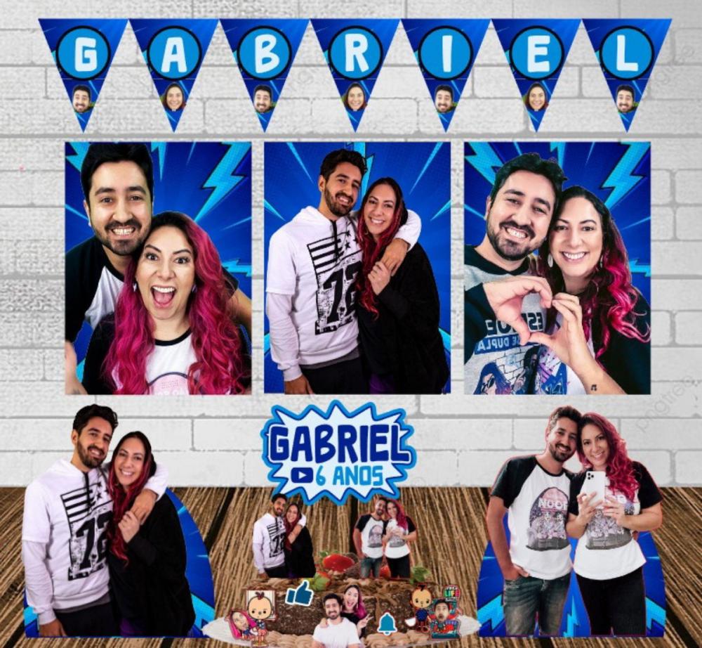 Kit só um bolinho Gabriel e Shirley