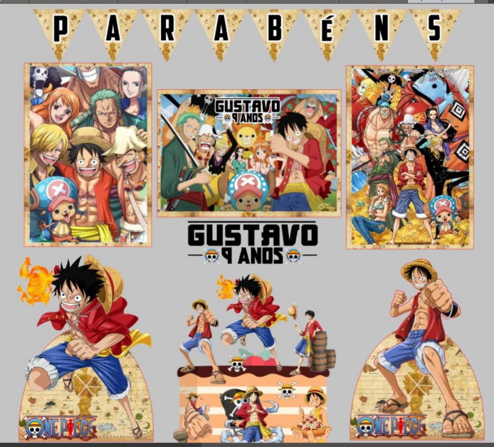 Kit só um bolinho One Piece