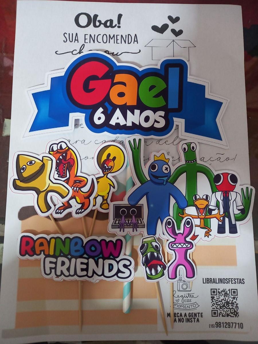 Kit só um bolinho Rainbow Friends