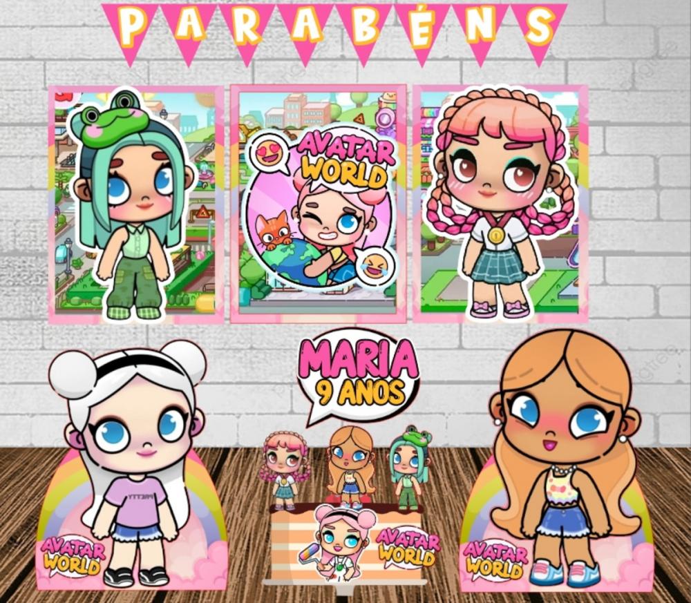 Kit só um bolinho Avatar World