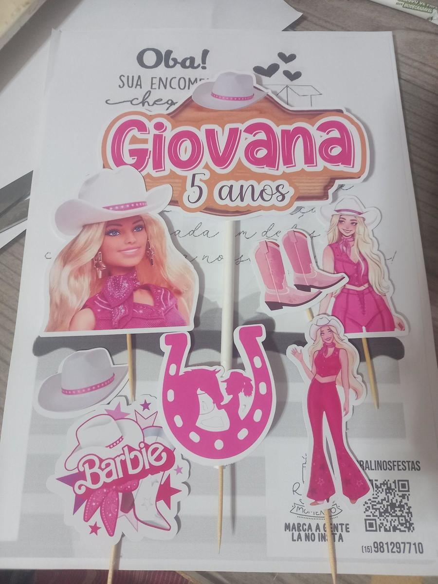 Kit só um bolinho Barbie boiadeira