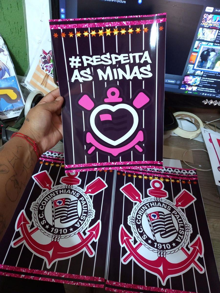 Kit só um bolinho Corinthians Rosa