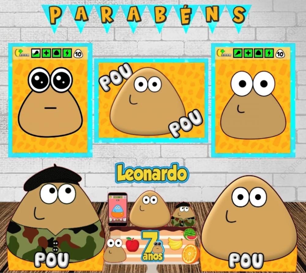 Kit só um bolinho Pou