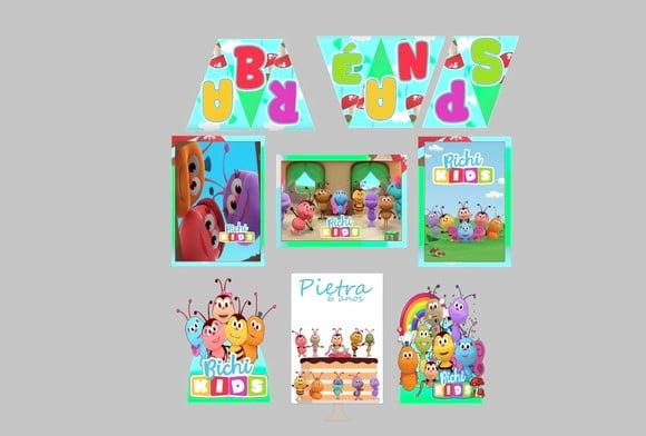 Kit Festa Só Um Bolinho Bichikids