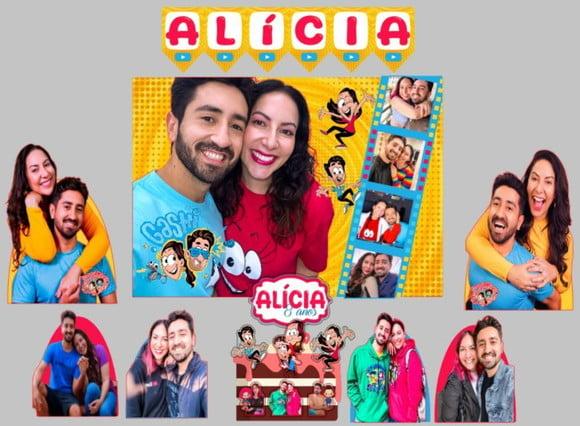 Kit Festa em Casa Gabriel e Shirley Gashi
