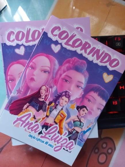 Revistinha Personalizada Guerreiras do K-pop (huntrix)