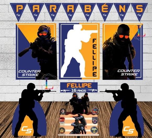 Kit Só Um Bolinho Cs:go (country Strike)