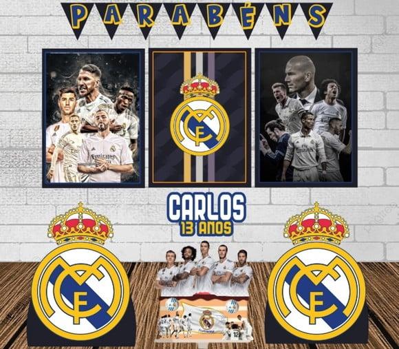 Kit Só Um Bolinho Real Madrid