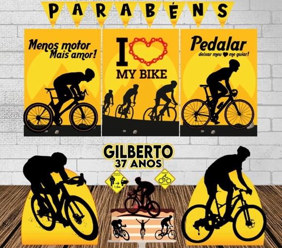 Kit Só Um Bolinho Ciclista/ciclismo