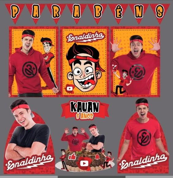 Kit Só Um Bolinho Enaldinho
