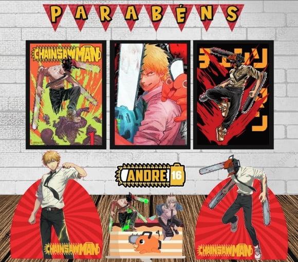 Kit Só Um Bolinho Chainsaw Man