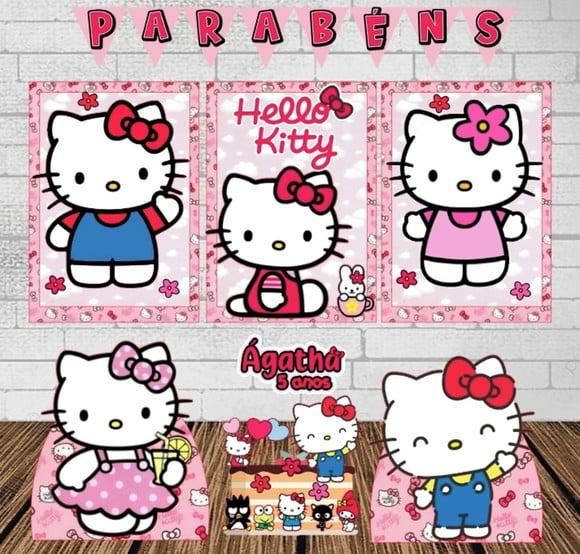 Kit Festa Só Um Bolinho Hello Kitty