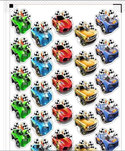 Kit Toppers de Docinho Hotwhells