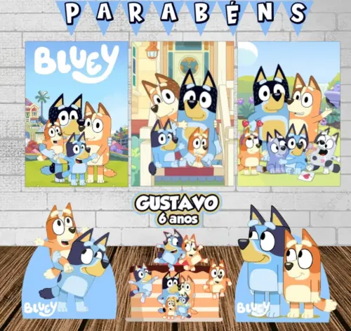 Kit só um bolinho Bluey