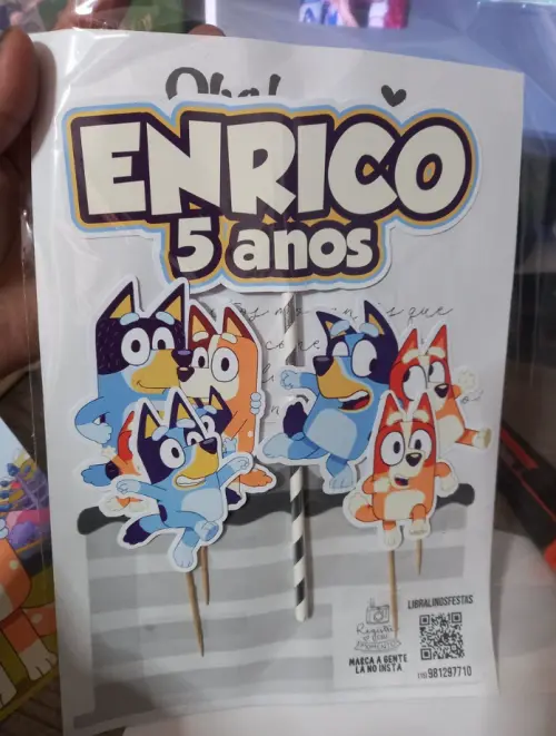 Kit só um bolinho Bluey