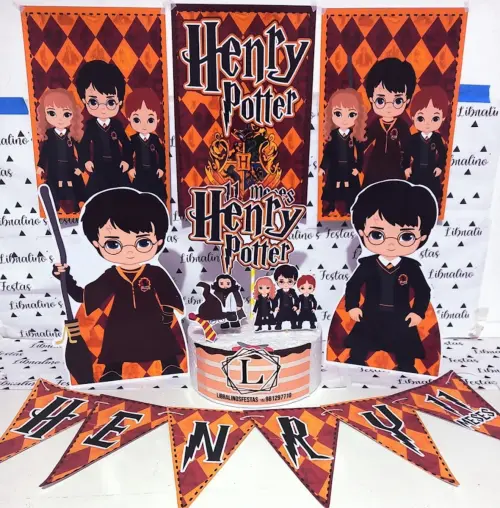 Kit só um bolinho Harry Potter Cute