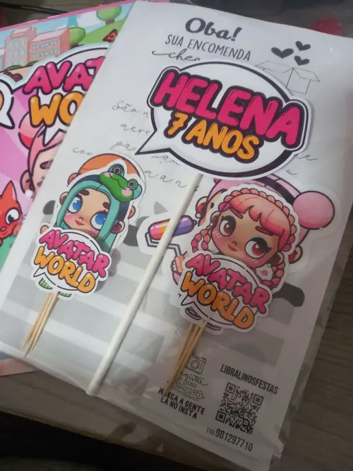 Kit só um bolinho Avatar World