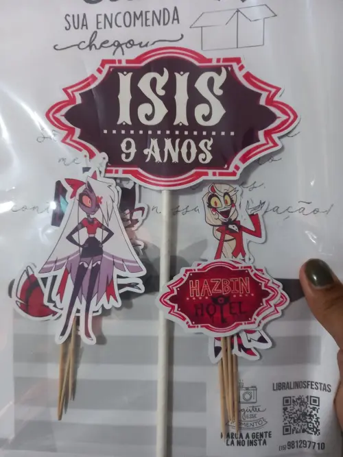 Kit só um bolinho Hotel Hazbin