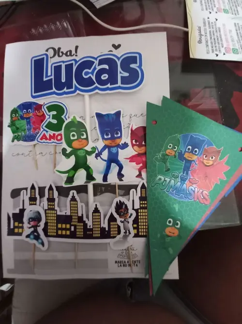 Kit só um bolinho PJ Masks