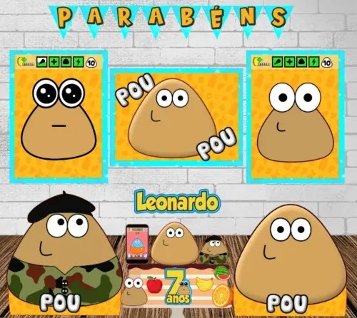 Kit só um bolinho Pou